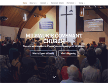 Tablet Screenshot of milwaukiecovenant.org